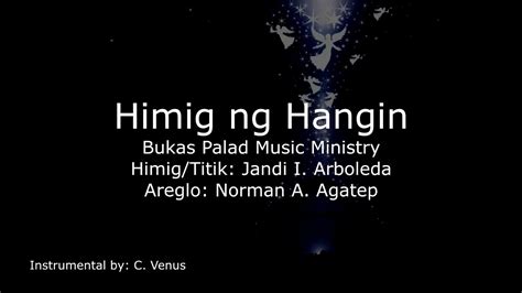 Himig ng Hangin:  Concert for Heartbreak and Hope Featuring the Soulful Serenades of Hero Angeles!